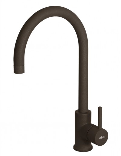 Elleci MGKCLO78 Miscelatore monocomando Cucina con canna girevole Cloud finitura Granitek Matt Tartufo 78 