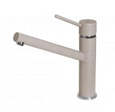Elleci MGKSAV51 Miscelatore monocomando Cucina con canna girevole Sava finitura Granitek Classic Avena 51
