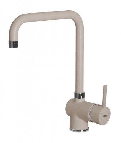 Elleci MGKSEN51 Miscelatore monocomando Cucina con canna girevole Senna finitura Granitek Classic Avena 51