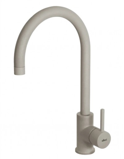 Elleci MKKCLO95 Miscelatore monocomando Cucina con canna girevole Cloud finitura Keratek Champagne 95