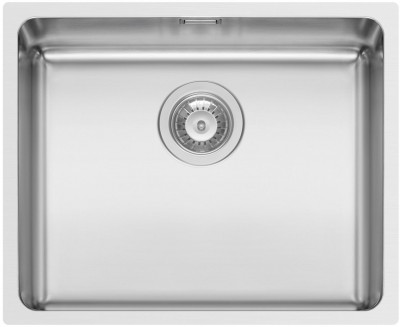 Lavello incasso 1 Vasca - Monovasca Sopratop - Filotop 54 x 44 cm Acciaio Inox MONO FN100L - R25 SCHOCK MONFN100L