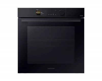 Forno da Incasso Multifunzione Elettrico Pirolitico con Doppia Ventola Finitura Clean Black BESPOKE Dual Cook Steam Serie 6 Samsung NV7B6679CBK