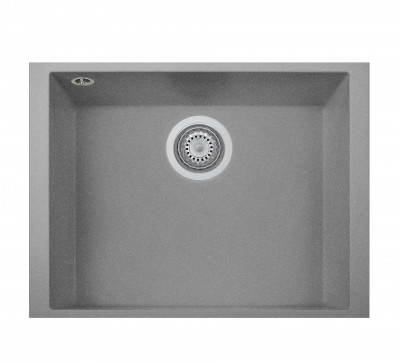 Plados ON6010ST-42 Lavello 1 vasca installazione sottotop Serie One 60-10 ST finitura 42 ULTRAMETAL TITANIO