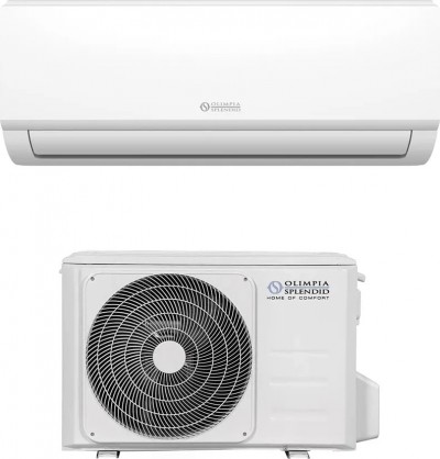 Olimpia Splendid Aryal S1 E 12 C Climatizzatore 12000 Btu Inverter Monosplit Condizionatore con Pompa di Calore Classe A++/A+ R32 WiFi