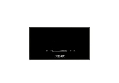 Pannello Touch Control Modular Quadra Induction Nero per Sistemi a 3 Zone Serie Modular Quadra Foster 7367 030 - 7367 030