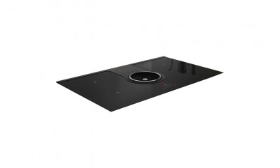 Piano Cottura Incasso ad Induzione con Cappa Integrata 83 Cm  Versione Filtrante Nero Elica NIKOLATESLA ONE BL/F/83 - PRF0120978A