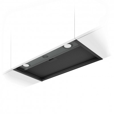 Cappa Incasso 60 cm Nero Effetto Soft Touch Elica BOXIN LX/BL MAT/A/60 - PRF0172166