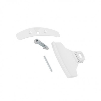 Kit maniglia bianca per lavatrice Rex Electrolux Zanussi AEG Originale 50267907009