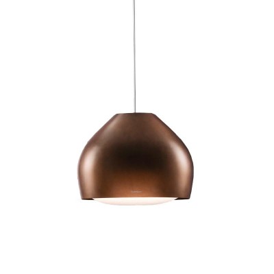 Lampadario a sospensione in metallo verniciato rame anticato diametro 22 cm FALMEC Sophie Lamp 22 - KACL.162#A4F