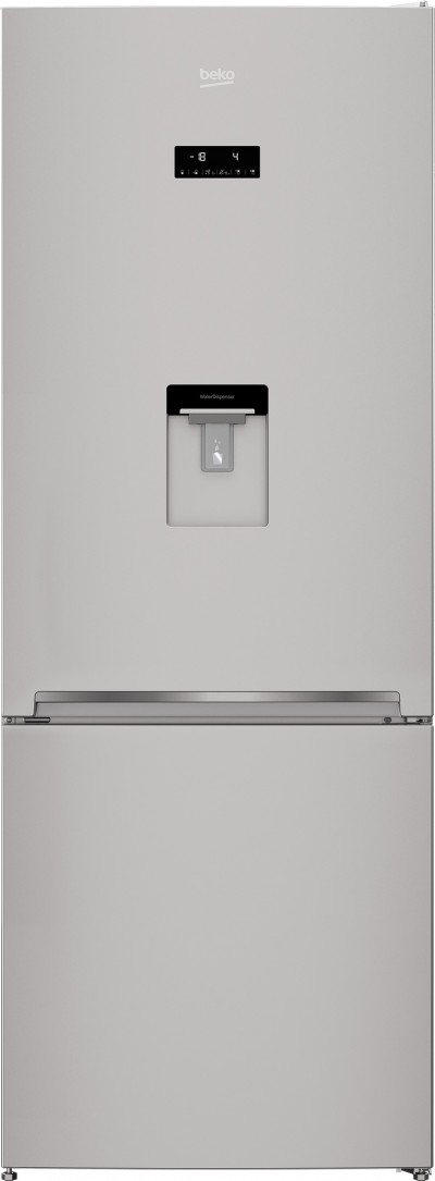 Frigorifero Libera Installazione Combinato Total No-Frost Larghezza 70 cm Altezza 192 cm Classe E Silver Beko RCNE560E40DSN