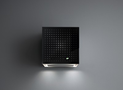 Cappa a Parete 42 cm Vetro temperato Nero Sistema purificazione dell’aria FALMEC Rubik E.ion - CERN42.E0P6#ZZZN441F