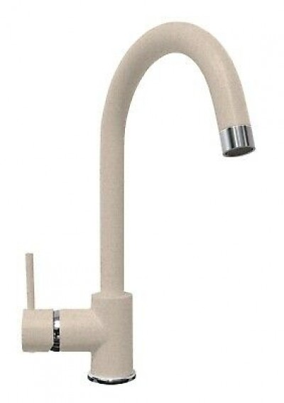 Plados PETRAMIX-94 Miscelatore cucina monocomando con canna tubolare Petramix finitura 94 ULTRAGRANIT AVENA