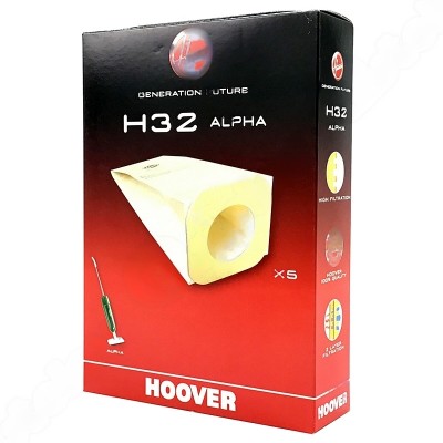 Sacchetti Aspirapolvere Alpha Hoover H32 Originali 09176629