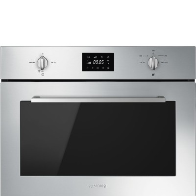 Forno da Incasso Microonde con Grill Inox SMEG SF4400MX