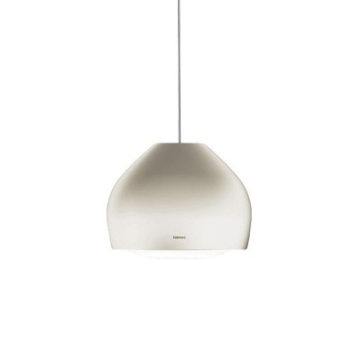 Lampadario a sospensione in metallo verniciato Bianco diametro 22 cm FALMEC Sophie Lamp 22 - KACL.162#B4F