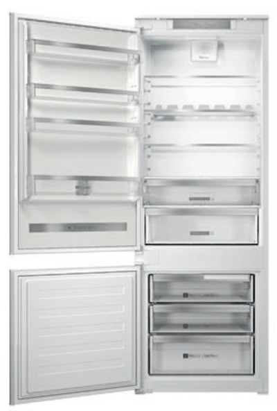 Frigorifero da Incasso Combinato Larghezza 70 cm Altezza 193 cm Classe E Cerniere a Sinistra SPACE 400 Whirlpool SP40 8112 LH