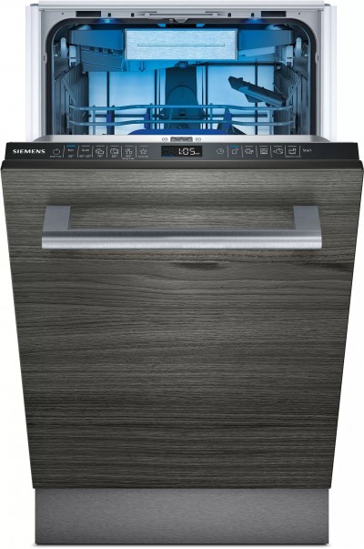 Lavastoviglie da Incasso a Scomparsa Totale 45 cm 10 Coperti  Terzo Cesto Classe B Remote Control asciugatura Zeolith varioSpeed Plus iQ500 Siemens SR65YX11ME