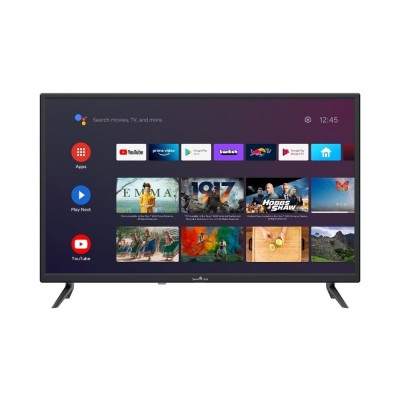 Televisore Smart TV 32 Pollici HD Ready Display LED Sistema Android TV Smart Tech 32HA10T1