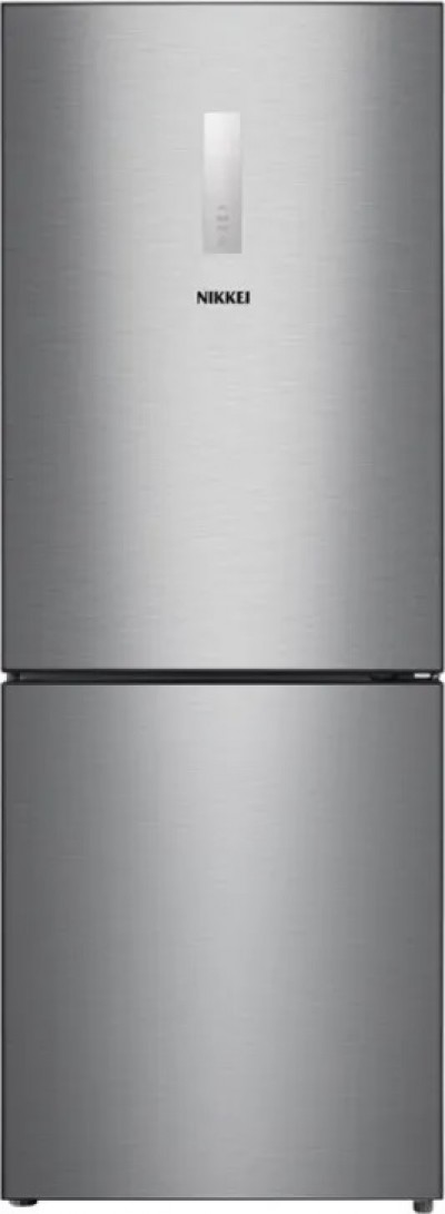 Nikkei TNCBND420X Frigorifero Combinato Libera Installazione No Frost Classe E Altezza 185 cm Larghezza 70 cm Inox