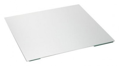 Coperchio scorrevole in vetro finitura Bianco 395 x 500 mm per Lavelli Serie Eleganza Regola Apell TVRE395W