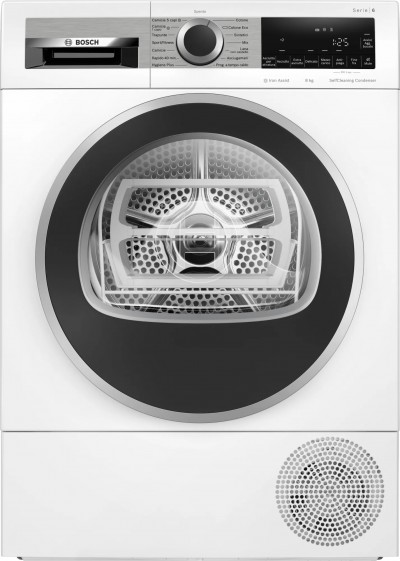 Asciugatrice Pompa di calore Libera Installazione 8 Kg Classe A++ Auto Dry Serie 6 Bosch WQG235A0IT 